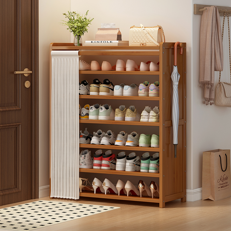 鞋架子多层家用小窄玄关简易防尘鞋柜大容量经济型简约收纳出租房