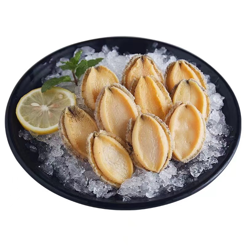 连云港发货 新鲜冷冻鲍鱼肉 鲜嫩饱满 到手32只 400g 左右/包*1包