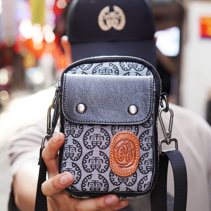 雷讳老花手机包时尚时尚百搭夏季小包包韩版单肩肩包休闲