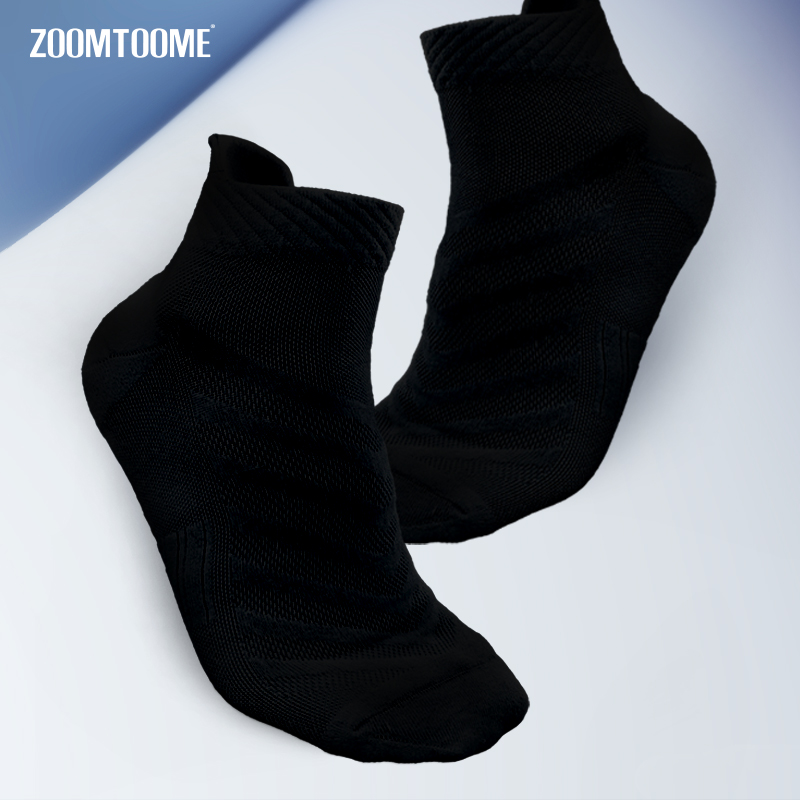 ZOOMTOOME众同1双装秋冬季运动跑步袜马拉松专用防臭透气吸汗袜