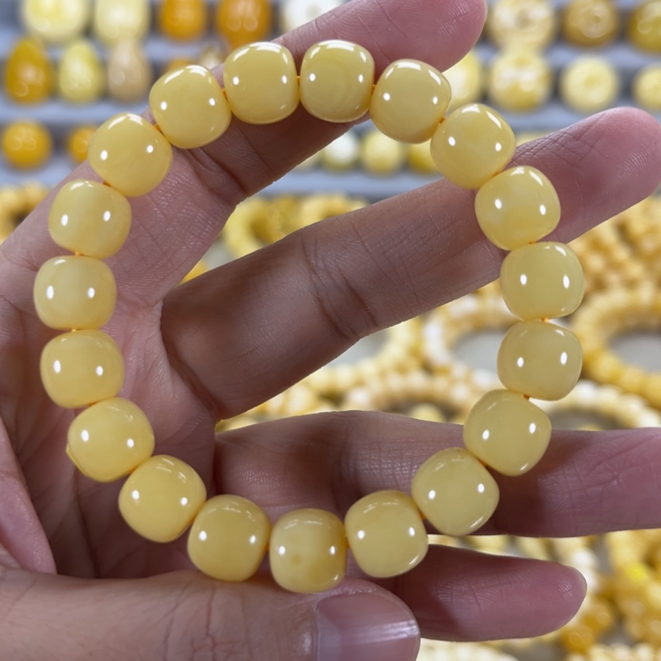 【闪购商品】琥珀手链未镶嵌李**长