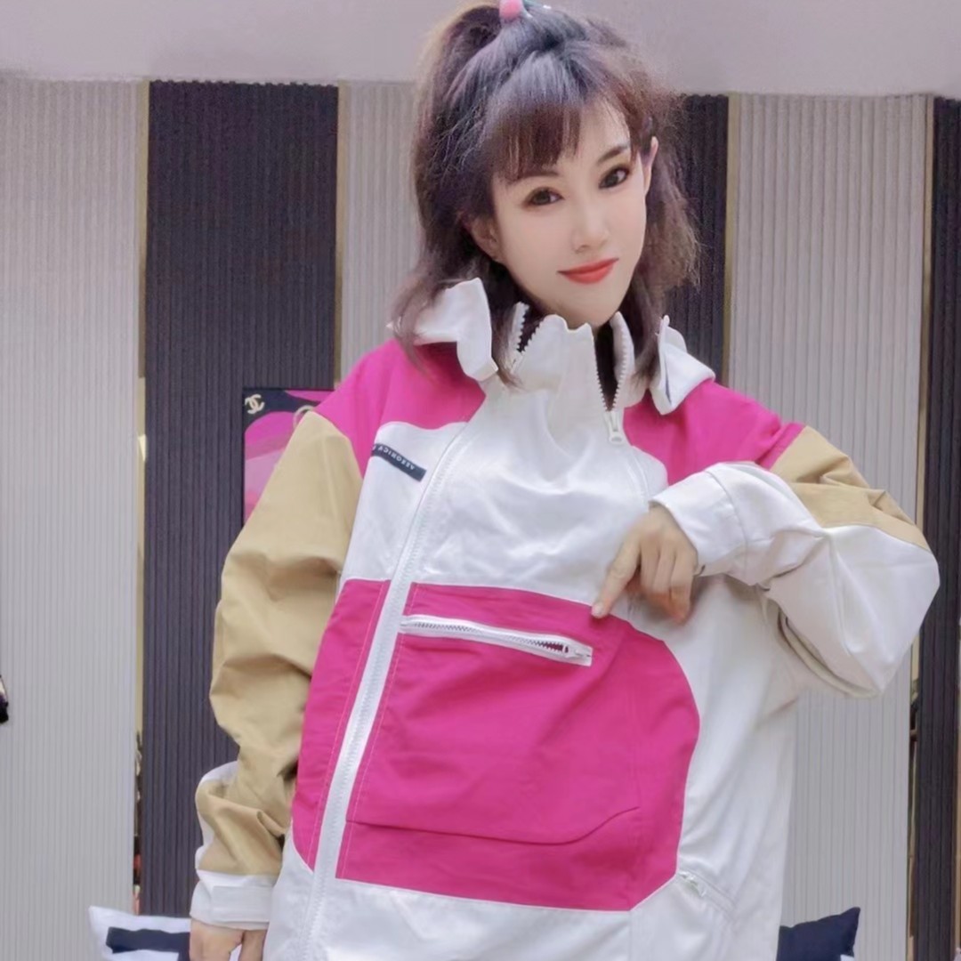 101-199#【小敏姐欧严选】时尚潮流新款气质上衣印花圆领外套