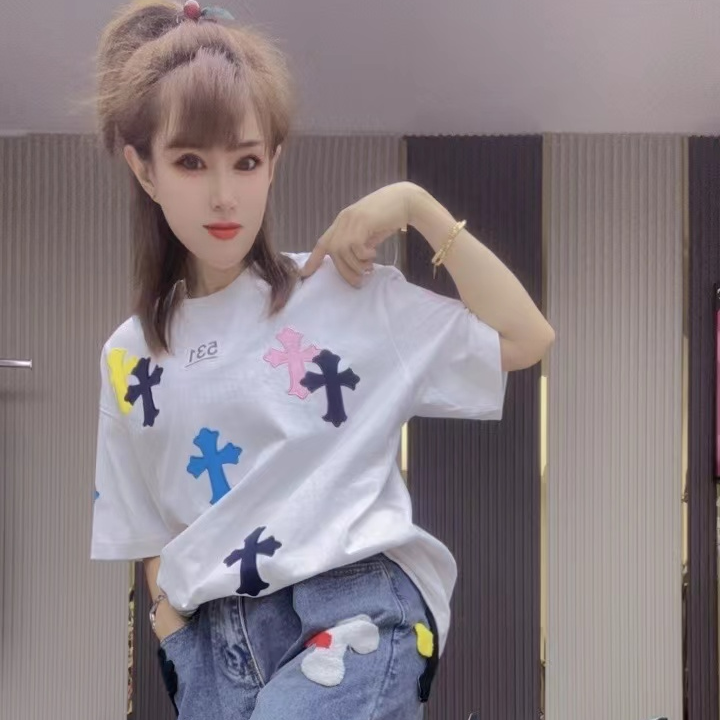 801-899#【小敏姐欧严选】时尚潮流新款气质上衣印花圆领外套