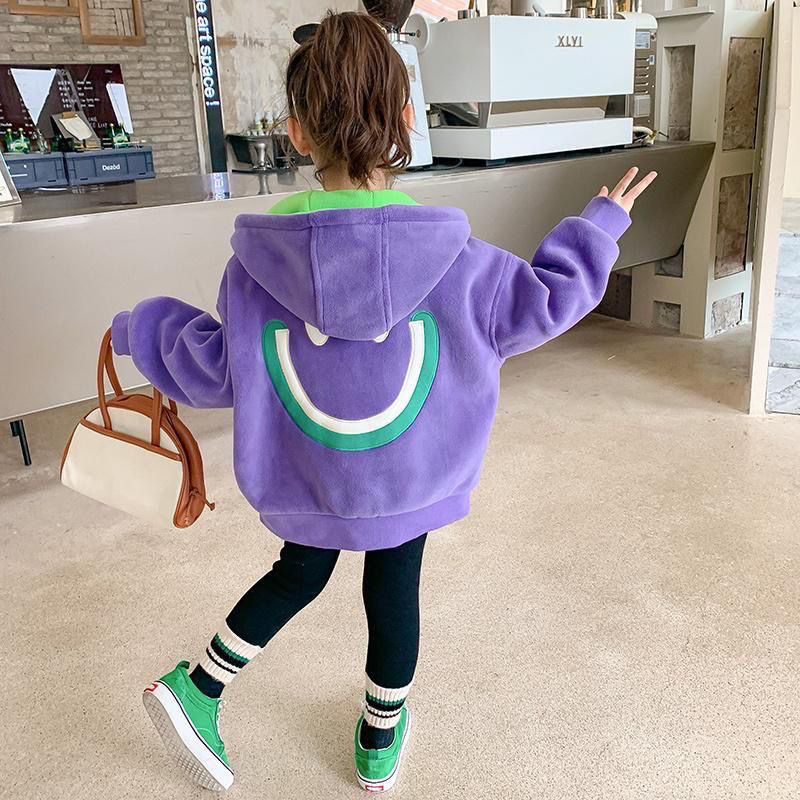 【清仓特价】女童外套秋冬款2024新款洋气儿童冬装小女孩加厚冬季