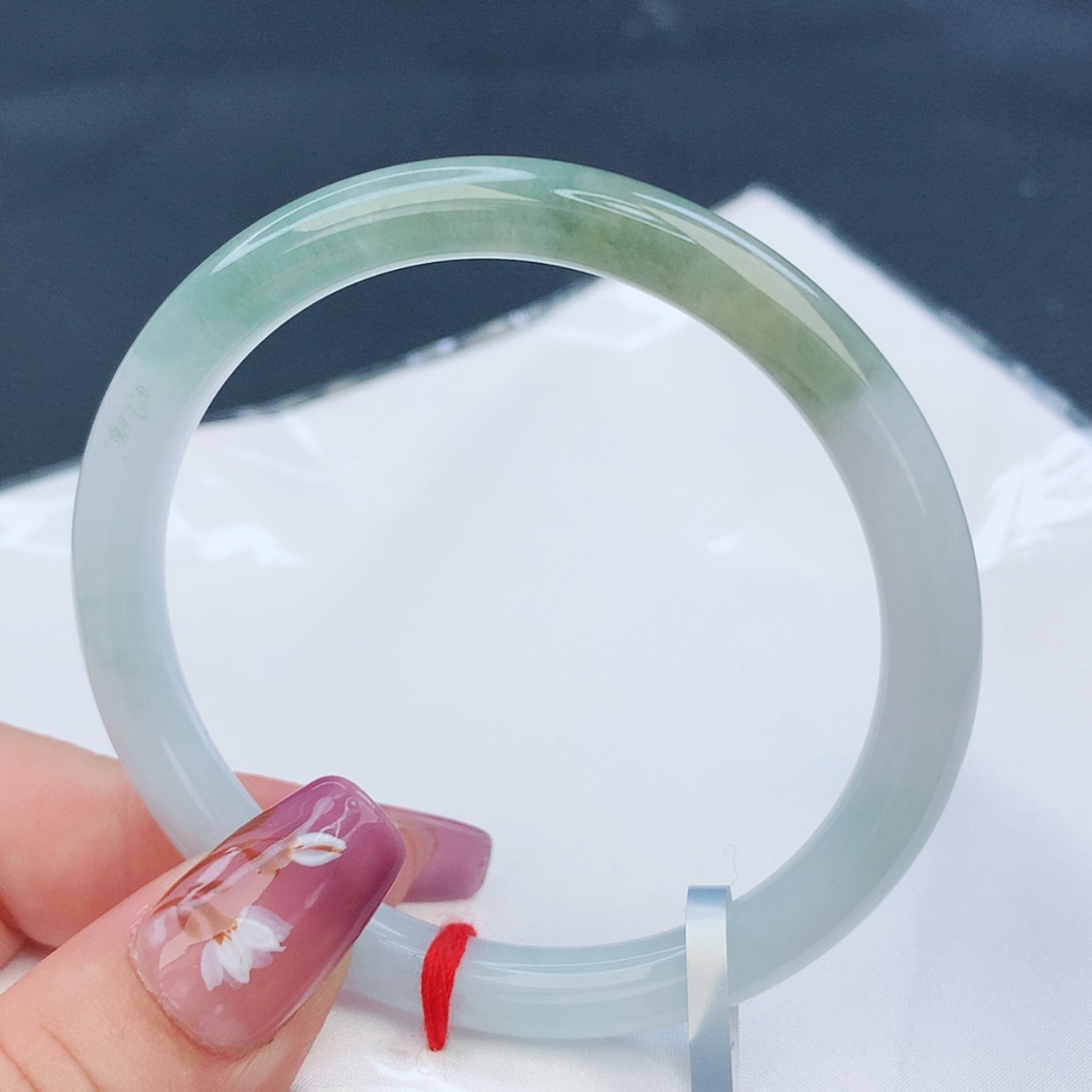 【闪购商品】翡翠手镯未镶嵌55.5