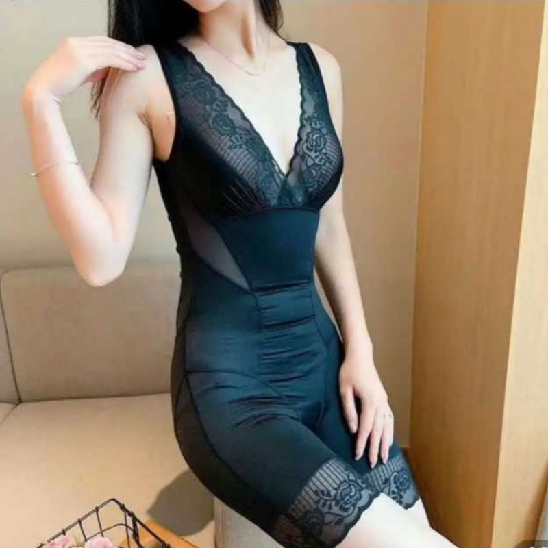8838胖公主家连体衣内衣吊带背心蕾丝