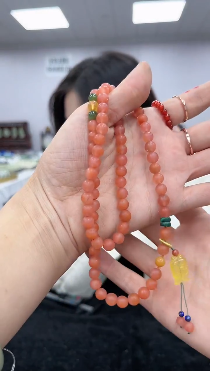 【闪购商品】南红玛瑙链子未镶嵌多样性拍一发一