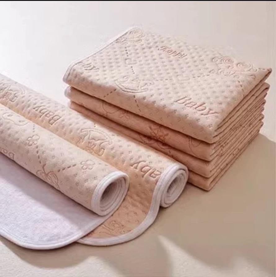 彩棉隔尿垫婴幼儿防水可水洗防尿垫超大号纯棉尿垫防漏防滑姨妈垫