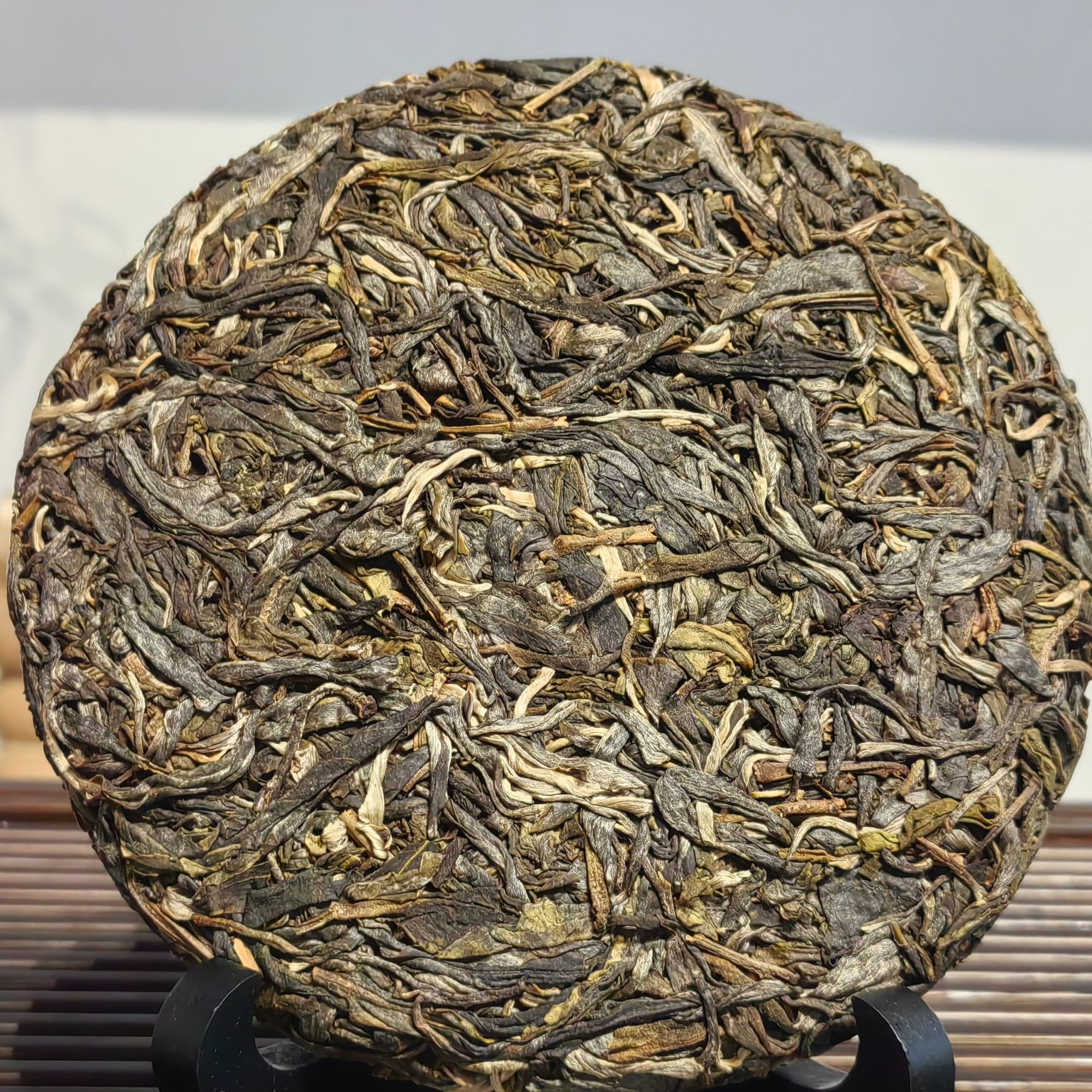 24年头春古树正气塘生茶小甜水 