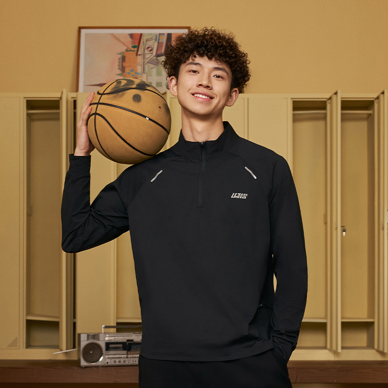 有志者UZIS无限专业投篮美式训练服速干跑步骑行运动上衣户外衣服