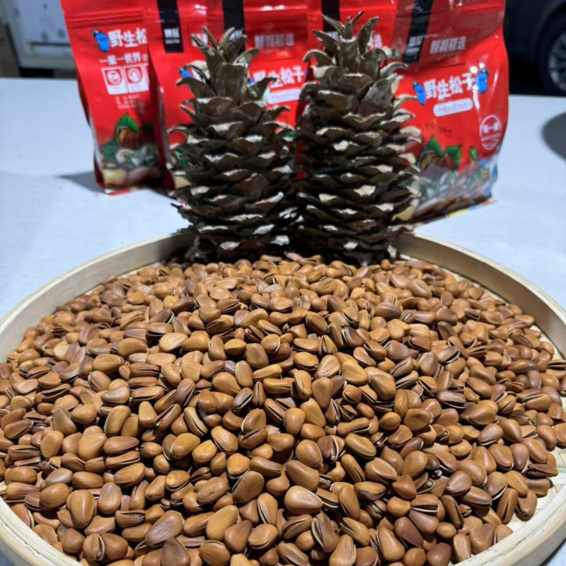 甄选东北红松子750颗粒