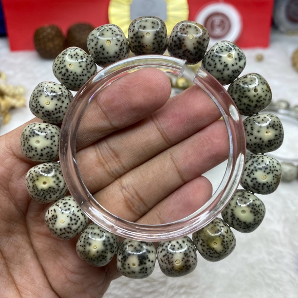 14*13石玉润月朗星稀小细星海南星月菩提手串直销正品保障