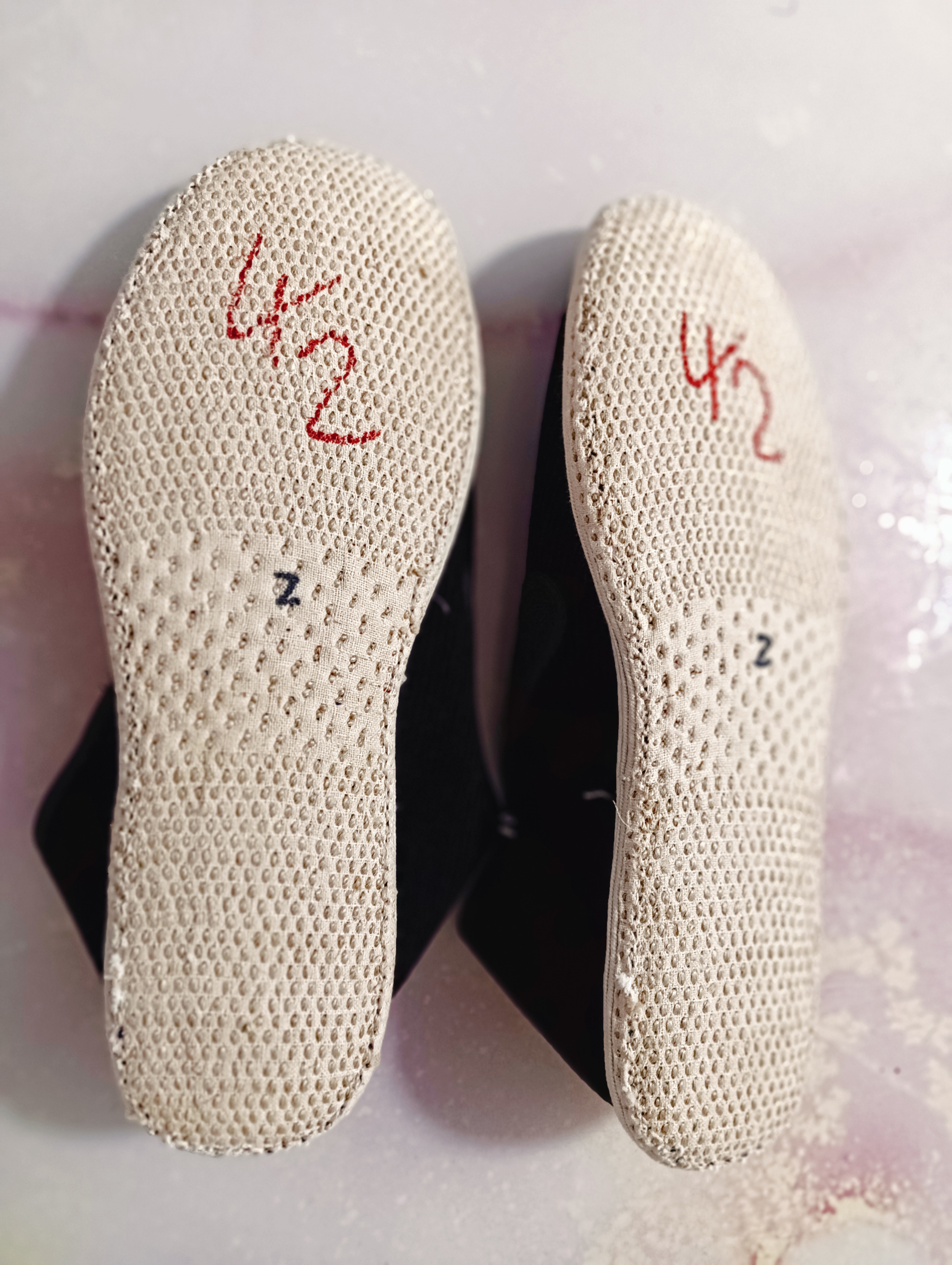 纯手工制作棉布鞋，送鞋垫