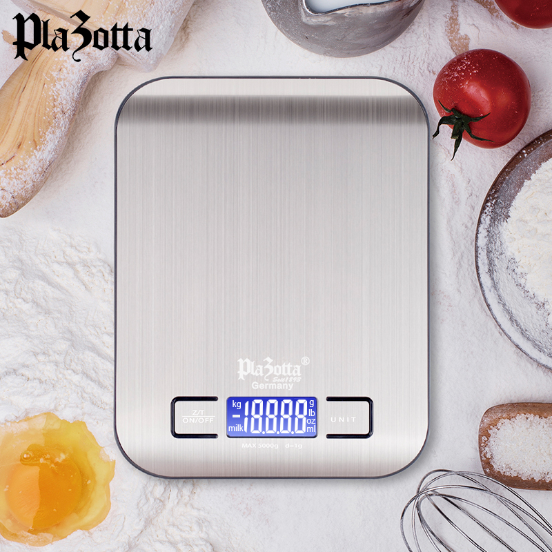 德国Plazotta家用电子秤厨房秤克称高精度食物称重烘培小秤01387