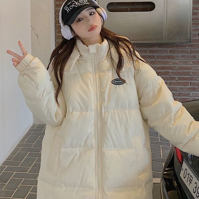 羽绒羽绒服女长款过膝2023冬季新款韩版羽绒服宽松加厚羽