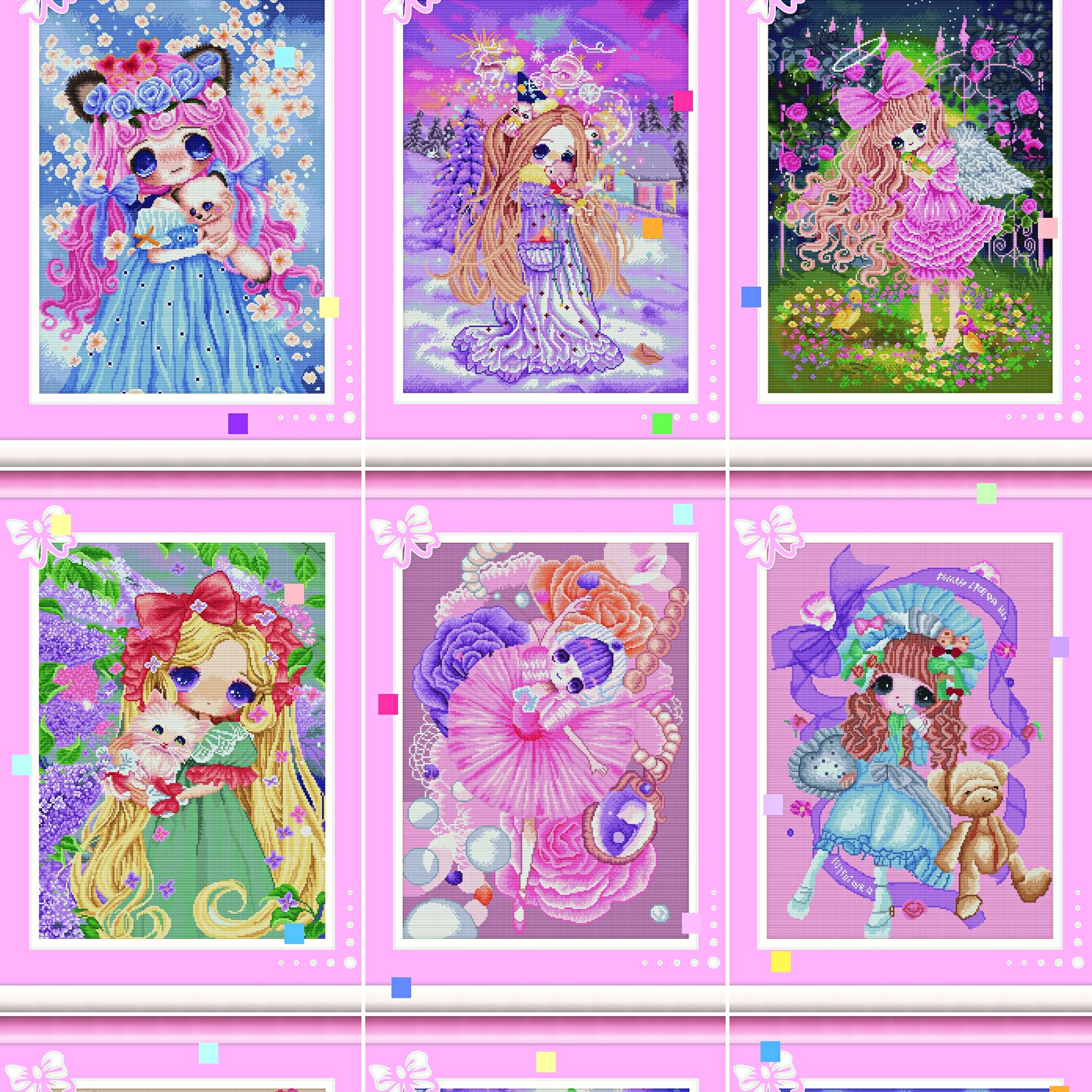 珍爱 十九公主 十字绣