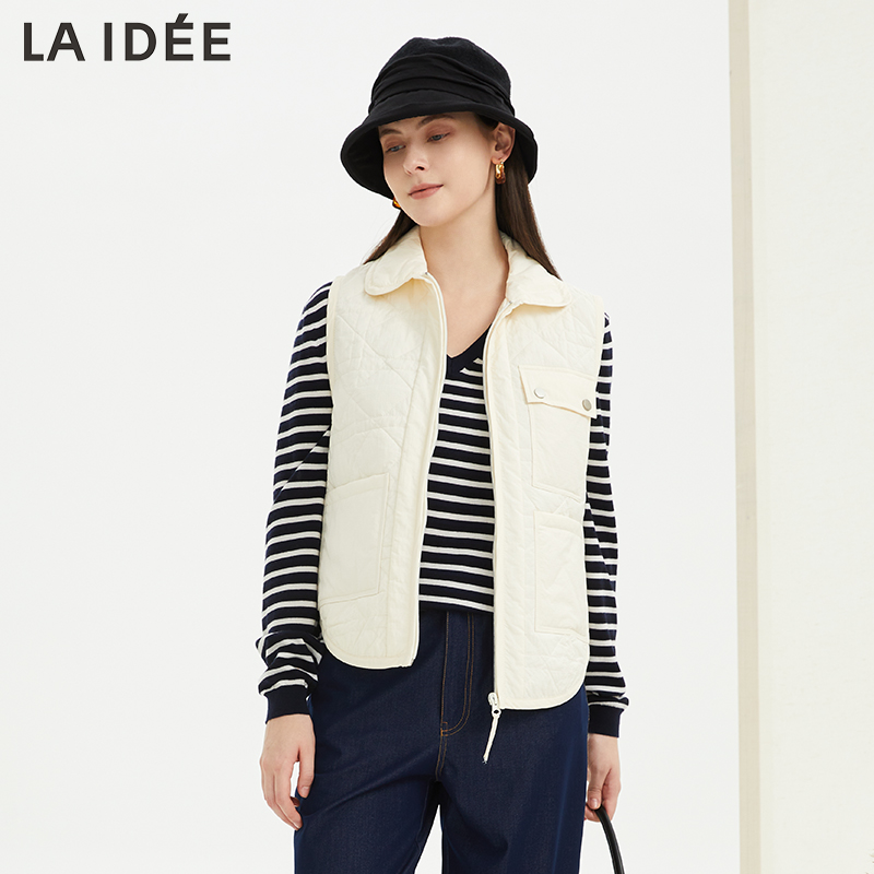 【粉丝专享】LAIDEE休闲马甲运动时尚