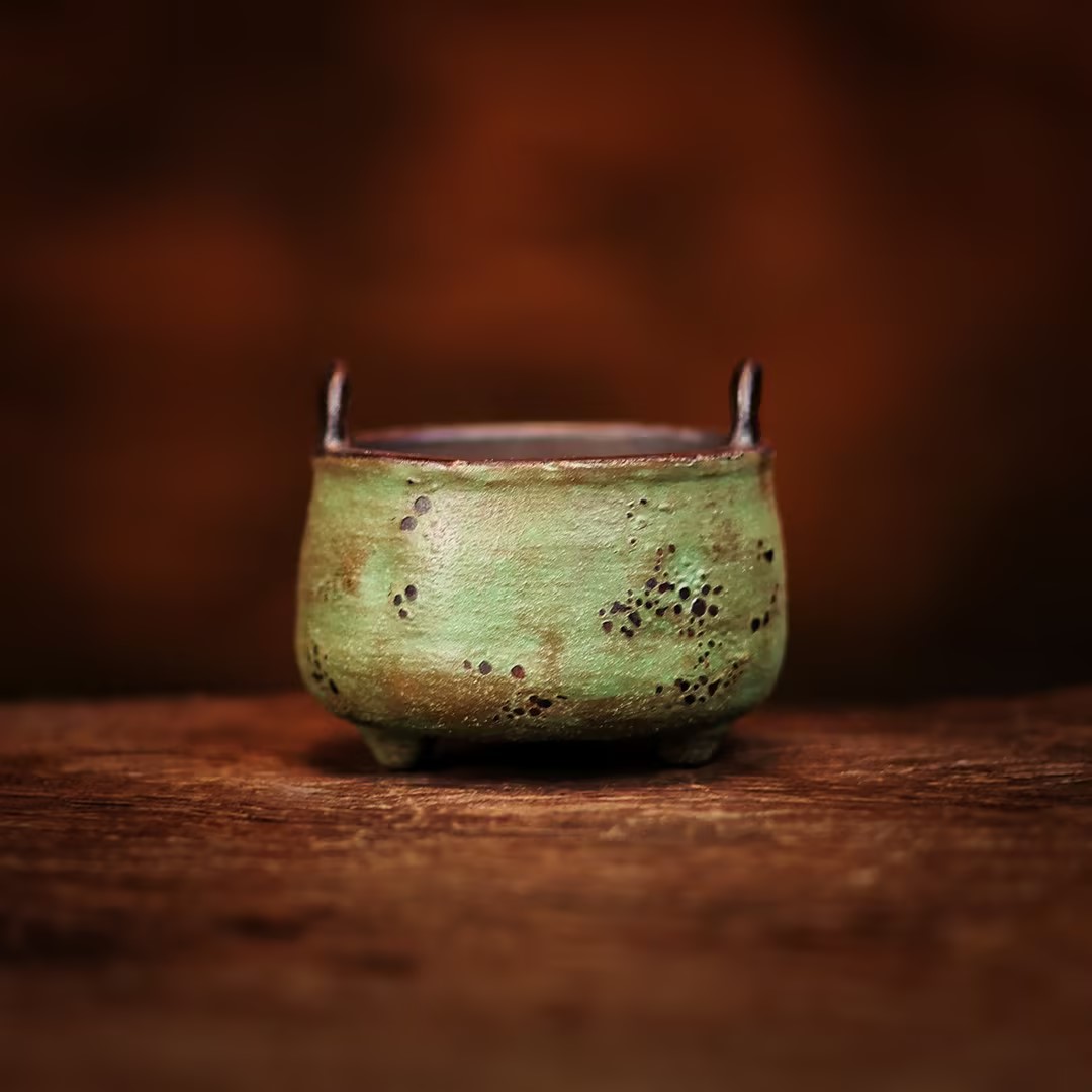 【福器】三足双耳香炉(本0552)