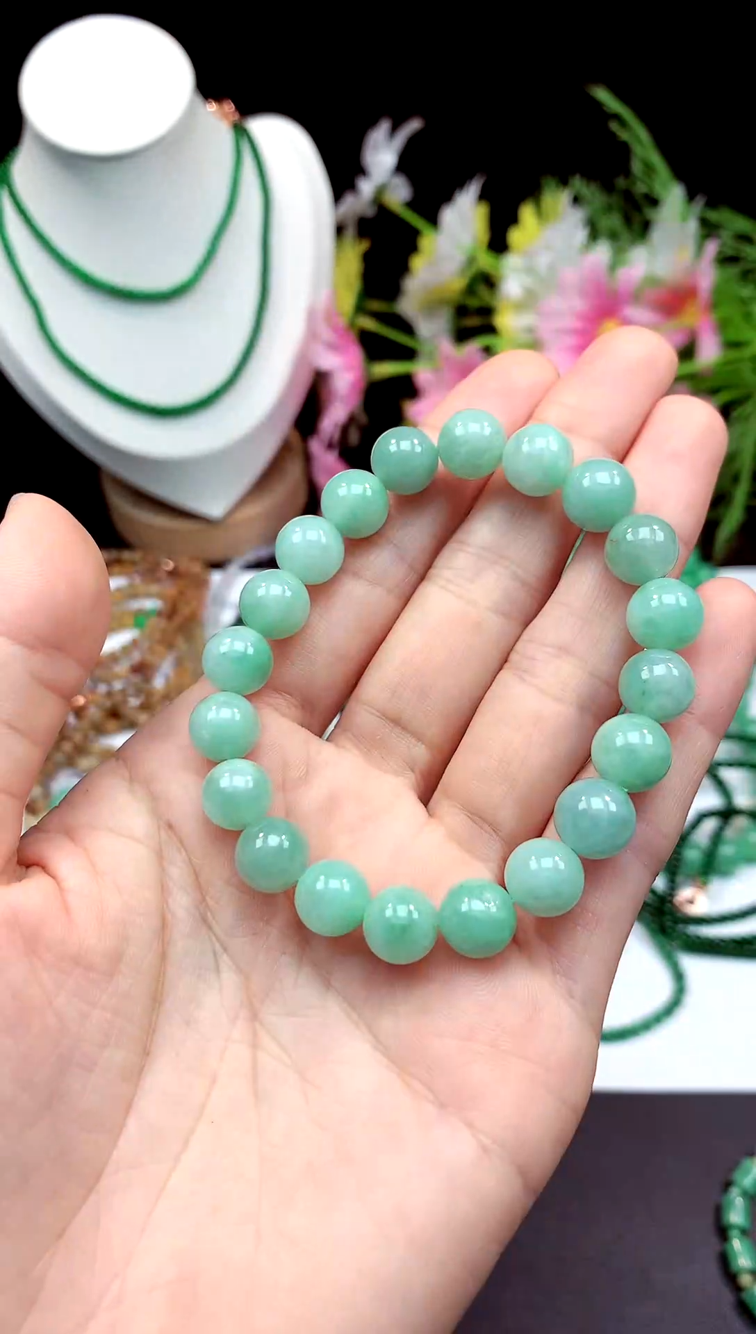 【闪购商品】翡翠手链未镶嵌手串