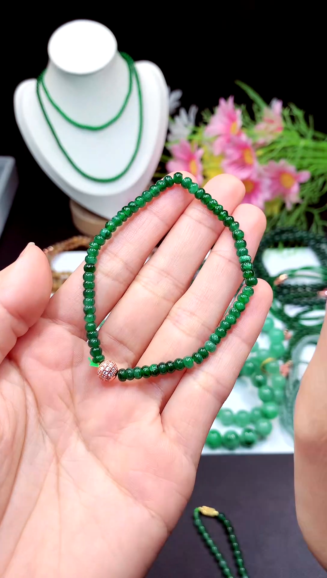 【闪购商品】翡翠手链未镶嵌手串