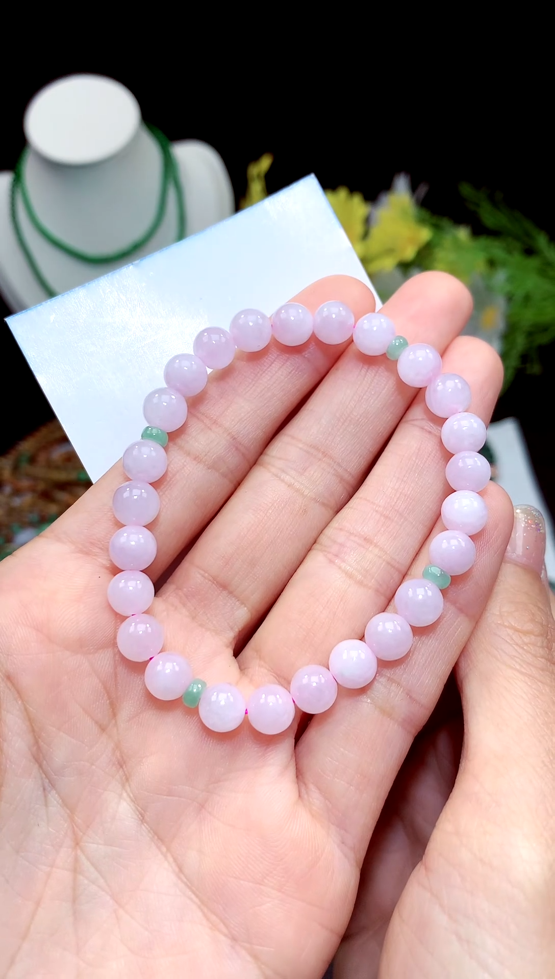 【闪购商品】翡翠手链未镶嵌手串