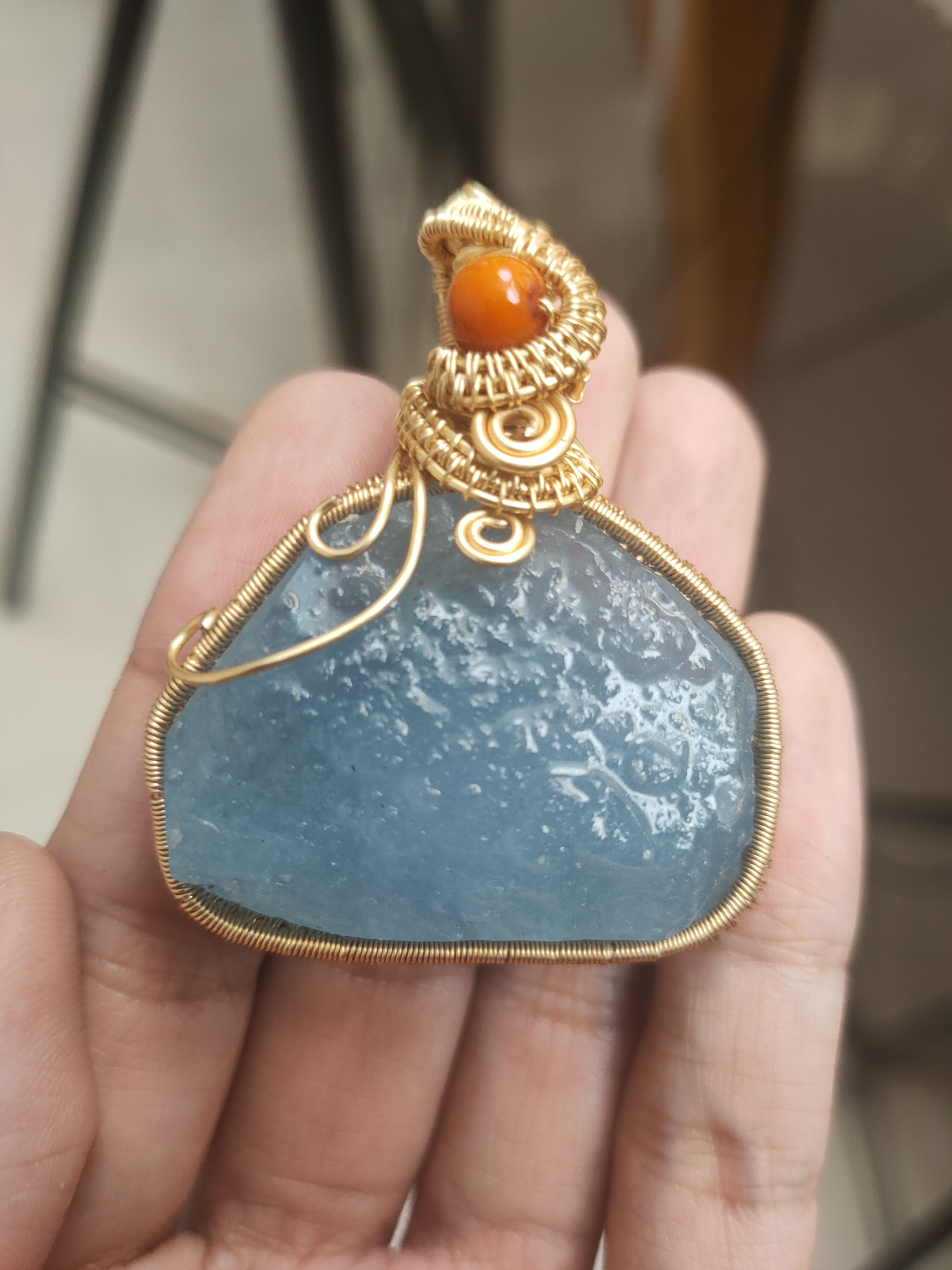 非金属吊坠 绕线工艺品350