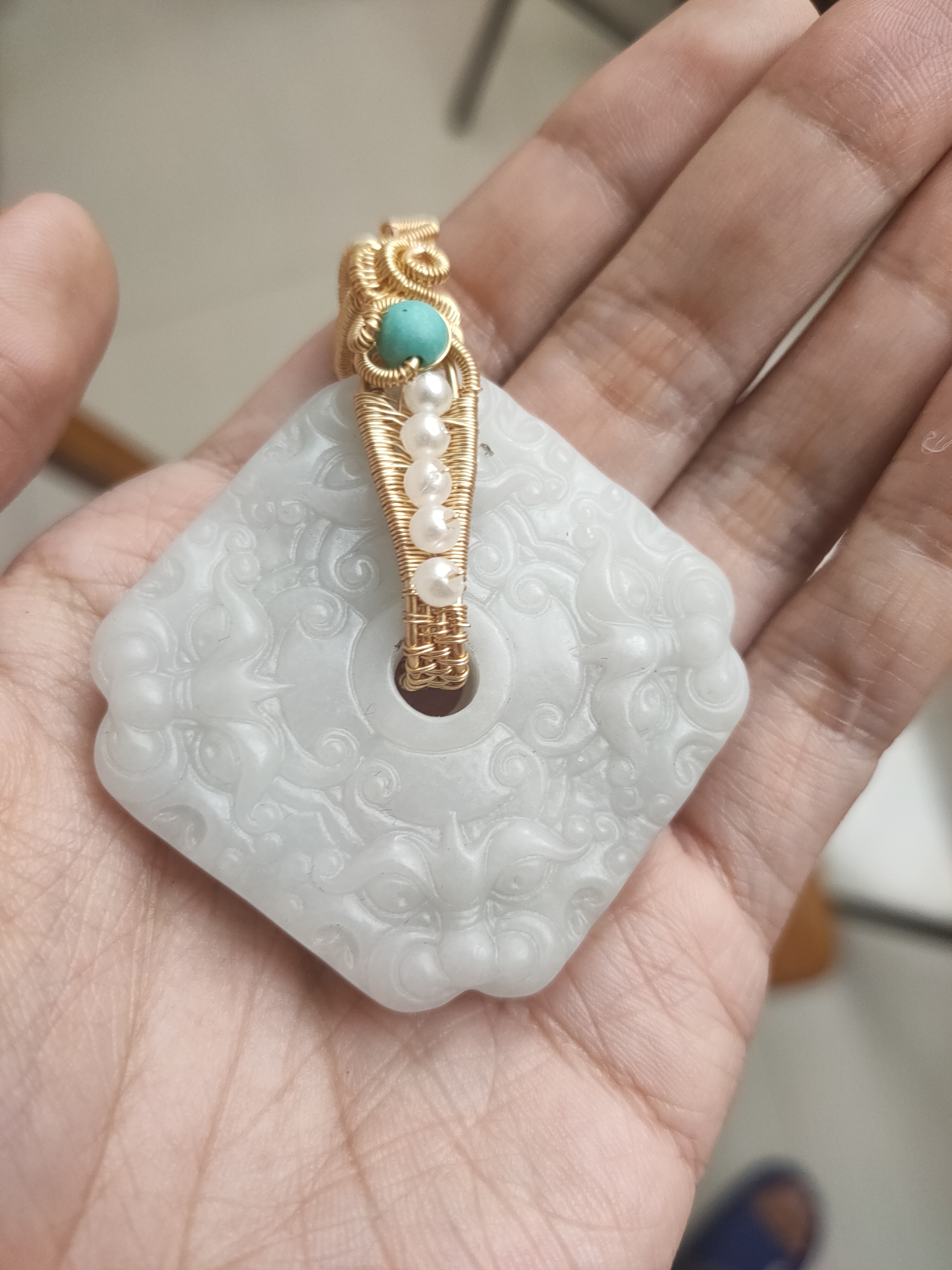 非金属吊坠 绕线工艺品400