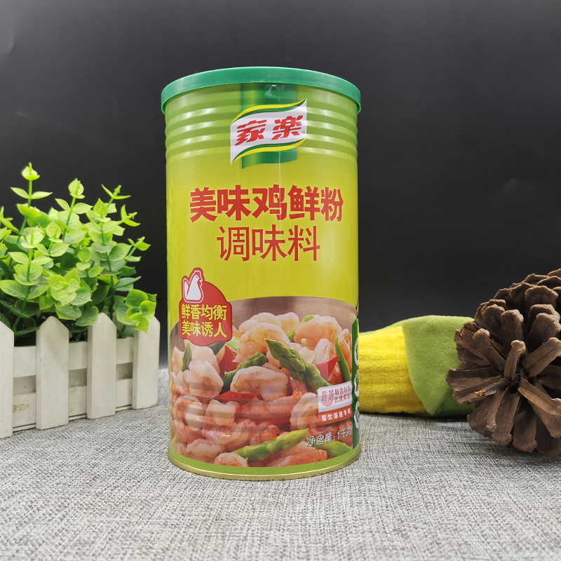 家乐美味鸡鲜粉1kg罐装鸡精煲汤炒菜炖菜凉拌料家乐鸡粉商用