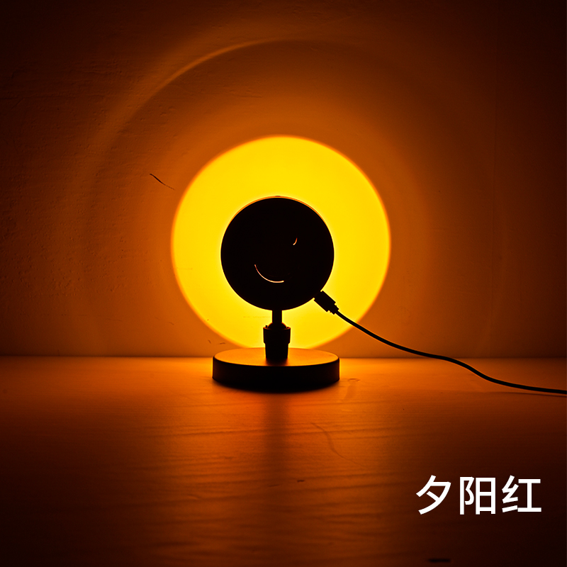 夕阳氛围小台灯