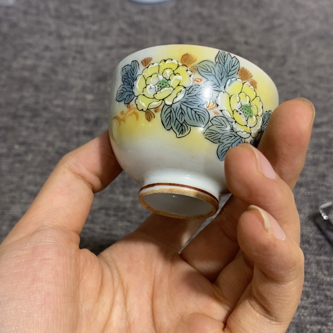 紫砂茶杯非常漂亮好看的物品