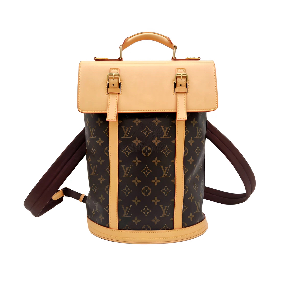 95新  95新 LouisVuitton/路易威登 LV/老花双肩包/姐妹花