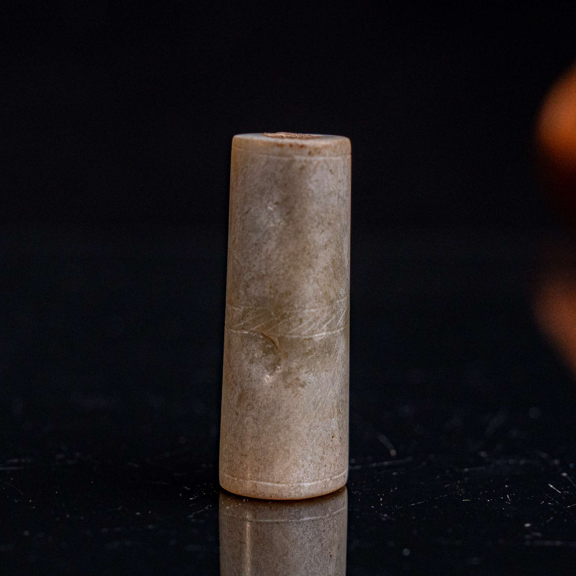 571明代和田玉刻纹玉珒1458