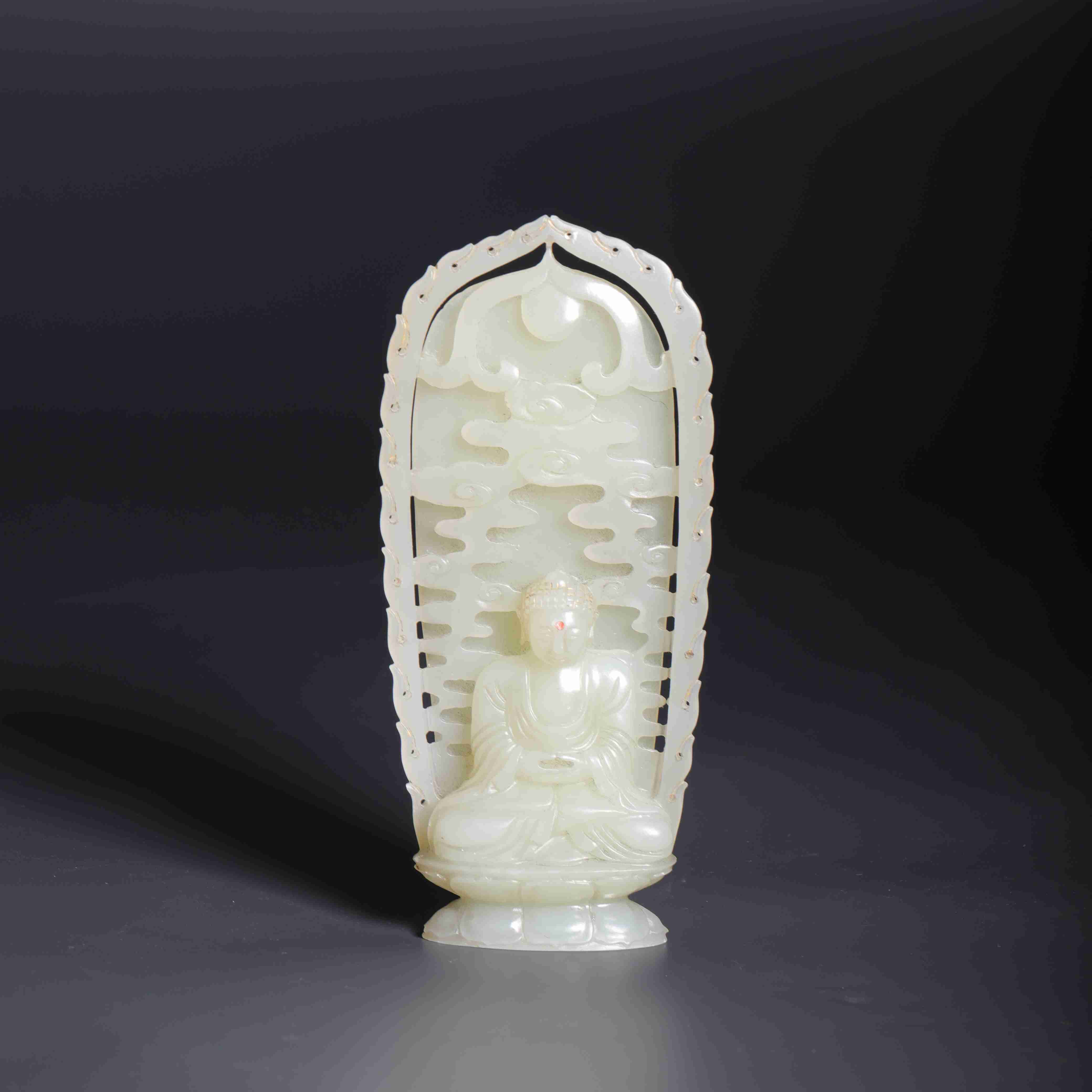 1383清和田玉佛造像1215