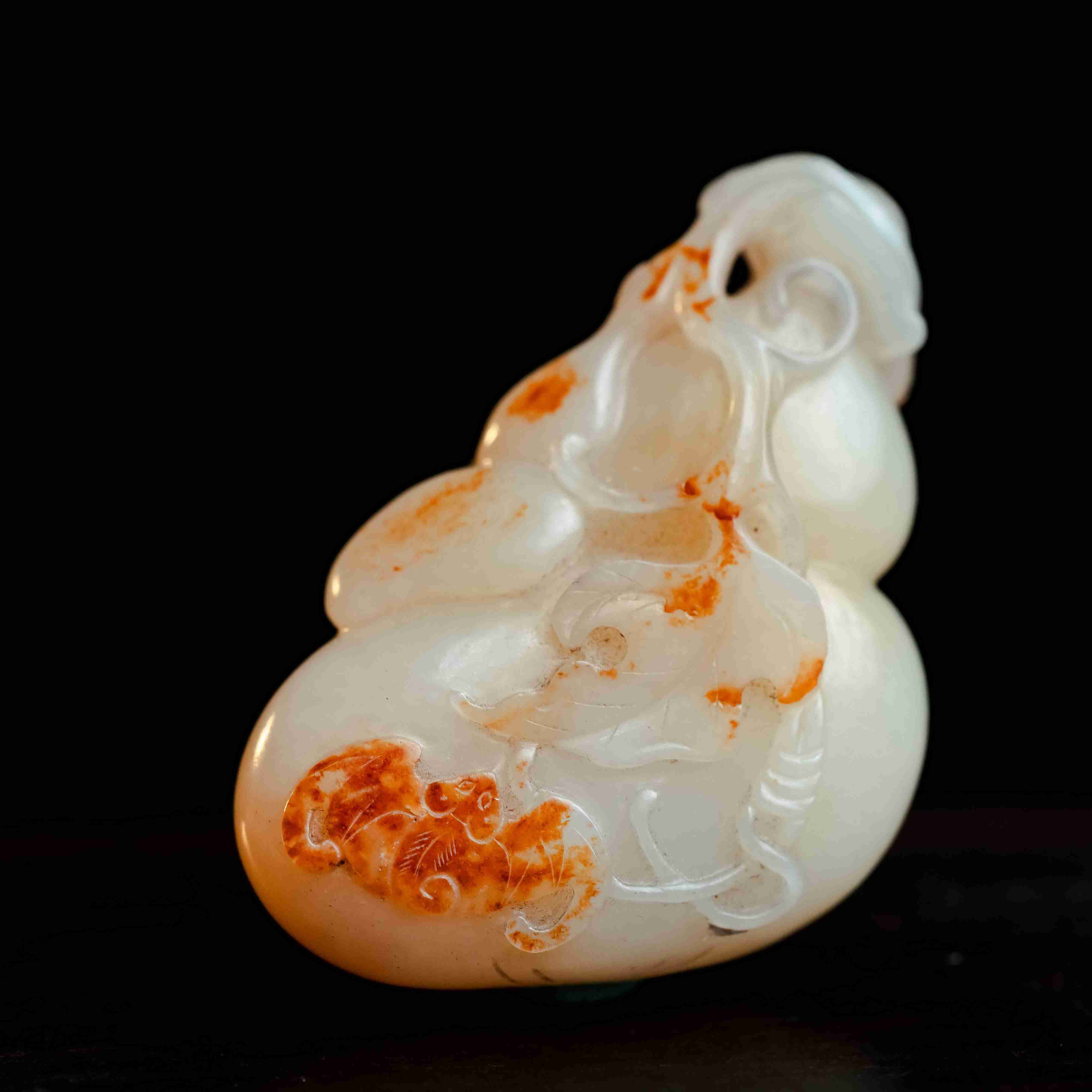 929清代和田玉福禄万代214