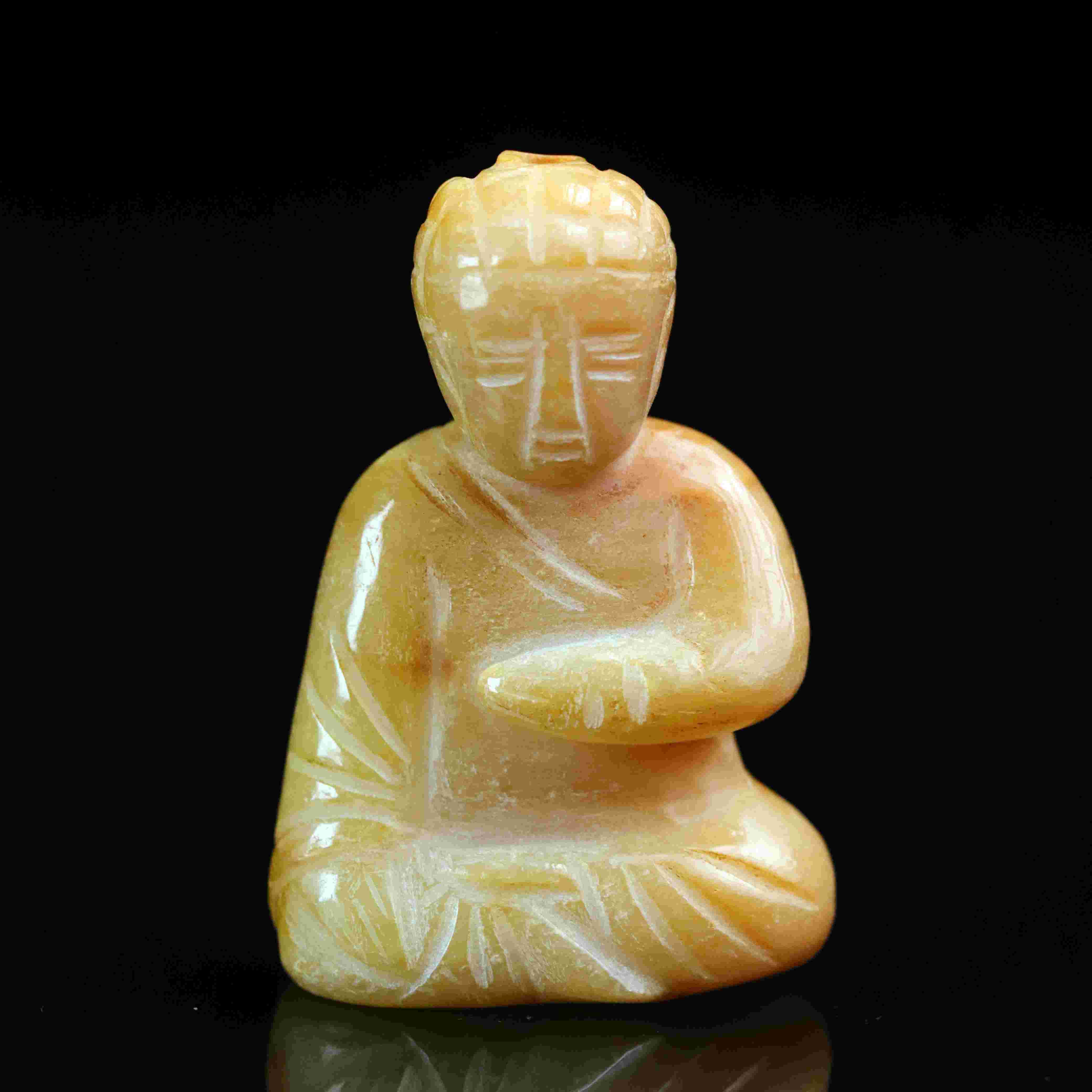 1175明代和田玉佛造像573