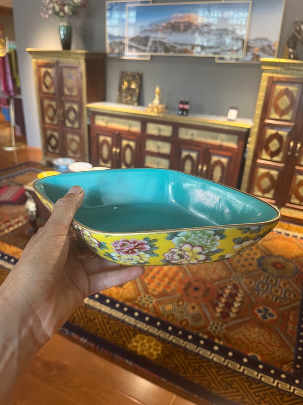 瓷颂景德镇果盘陶瓷