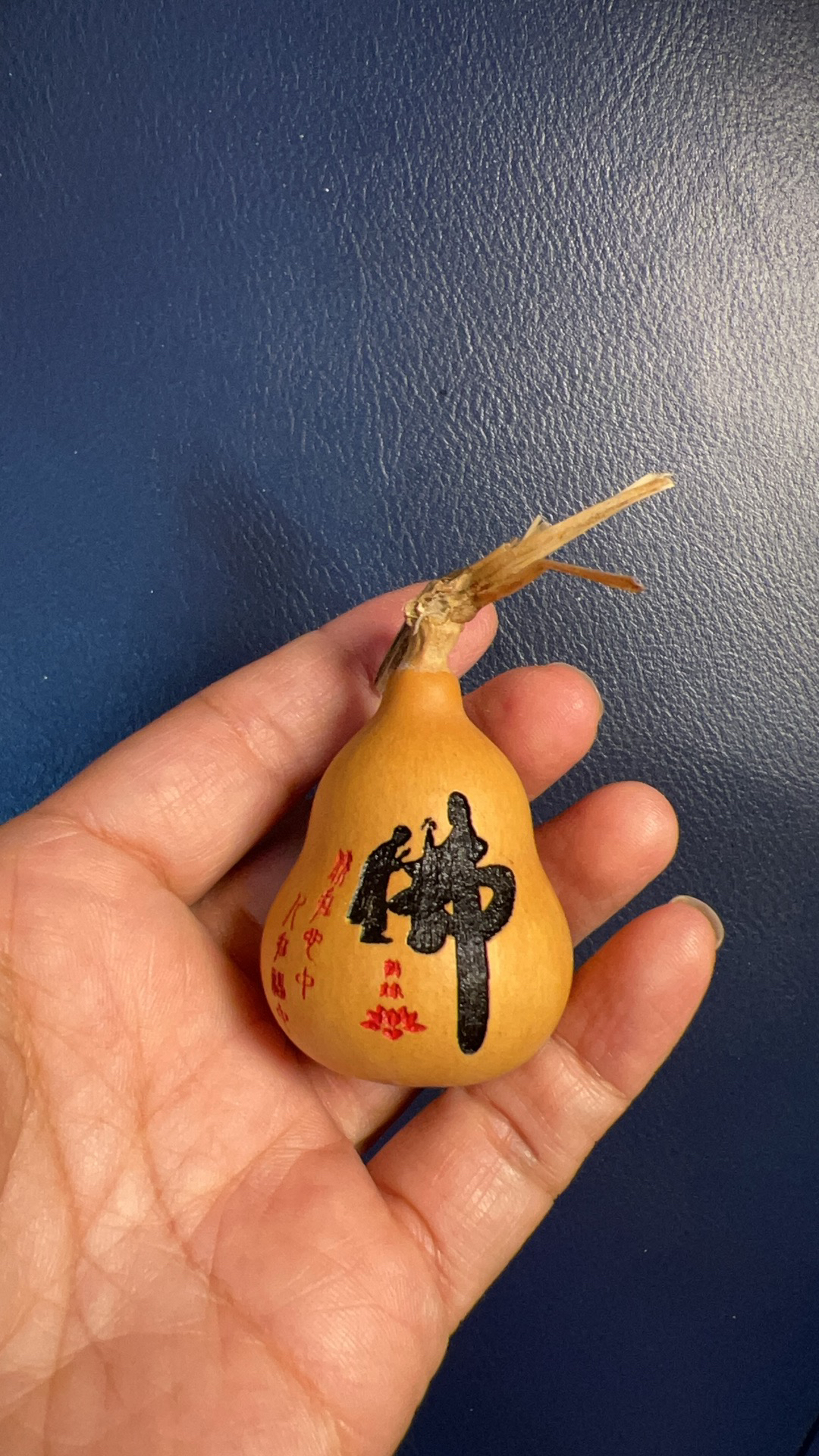 天然小葫芦手把件