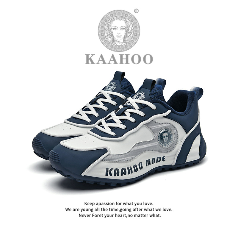KAAHOO私制轻奢手工包底鞋时尚休闲百搭高端运动鞋2325