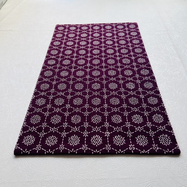 纯手工茶席成品亚麻面料有夹层一共五层