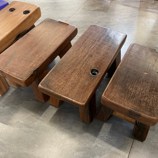 老船木复古实木板凳长方桌椅小短凳换鞋未选随机发货（直播间专拍）