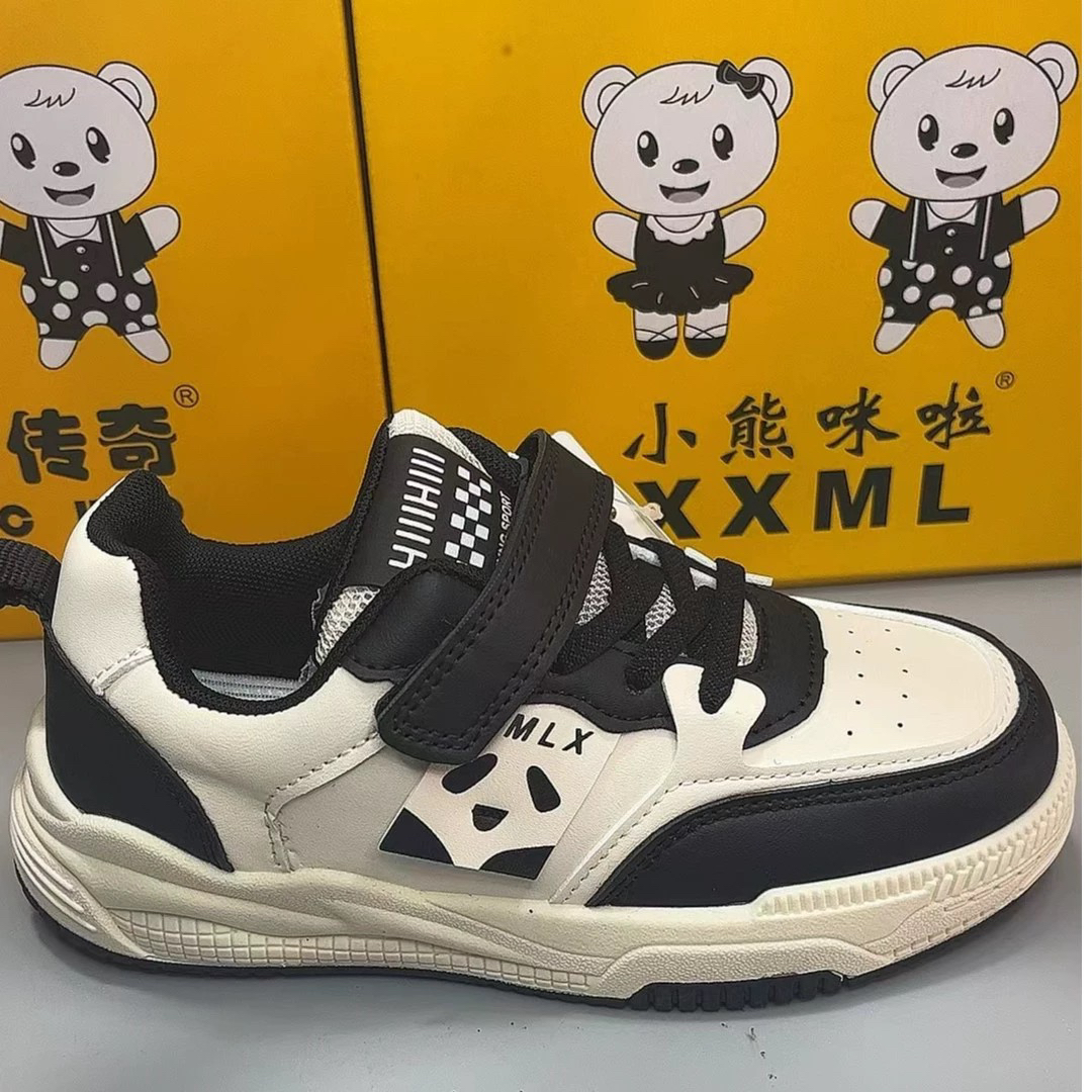 （清版外处理皮面运动滑板鞋父亲节儿童节男童时尚百搭潮）运动鞋