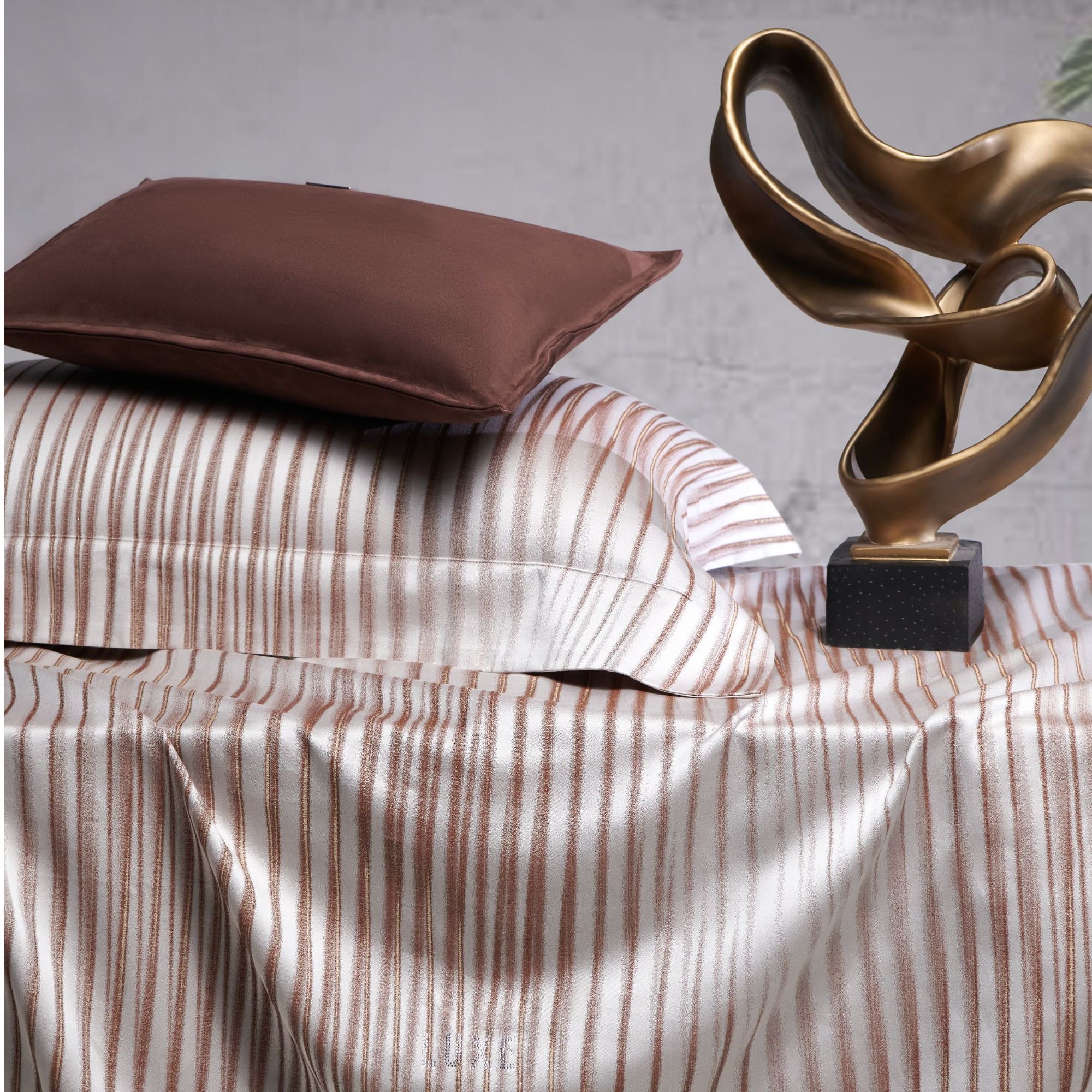 【伽利略】明超高端定制轻奢双股色织提花四件套