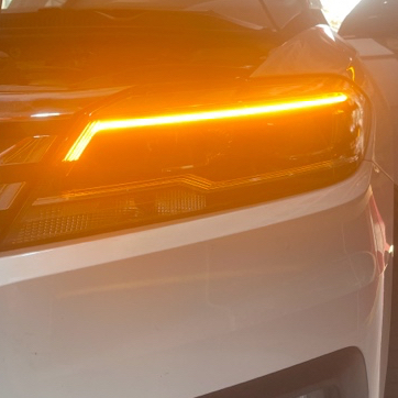 汽众2周年庆19-22朗逸Plus双色日行灯模块改转向灯免解码不含安装