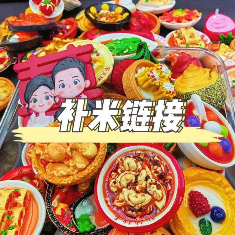 不单拍（单个补米链接）拍过一号链接再拍！冰箱贴装饰摆件