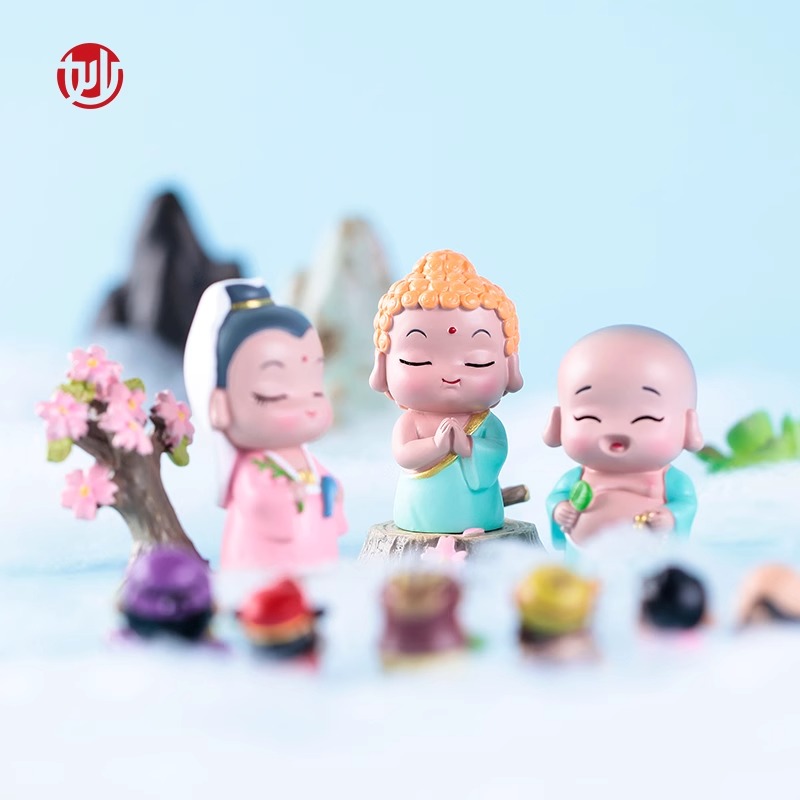 妙工坊好运小仙可爱少女心神仙公仔车载桌面装饰品