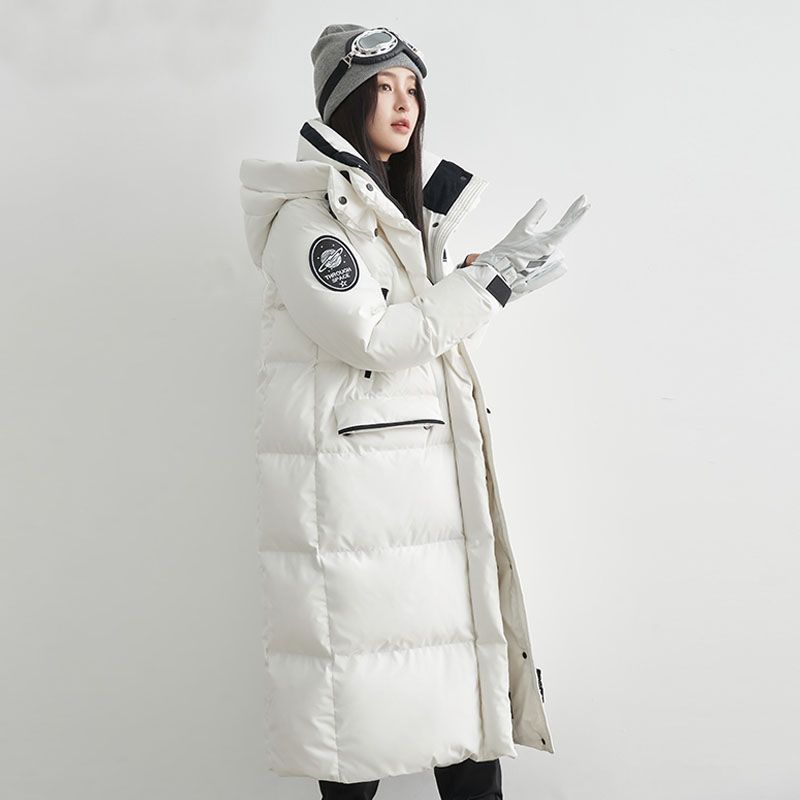 羽绒羽绒服女2023新款冬季洋气长款加厚外套过膝羽绒衣羽绒