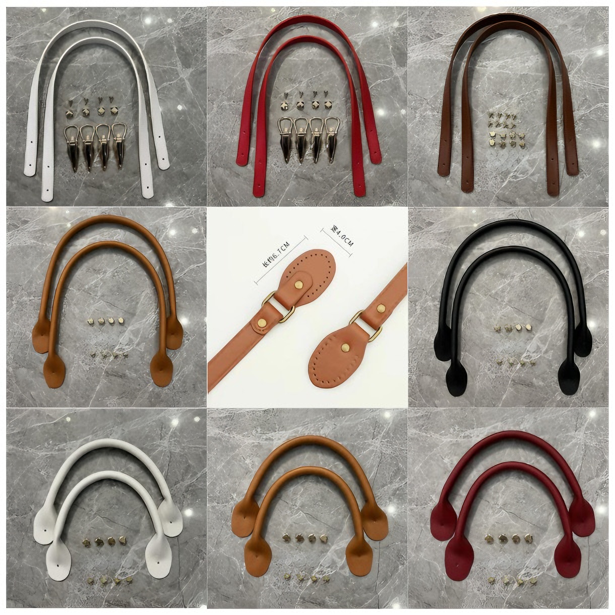 【主播宠粉】PU带带配件手提包提手拎带手工DIY包包藤条编织