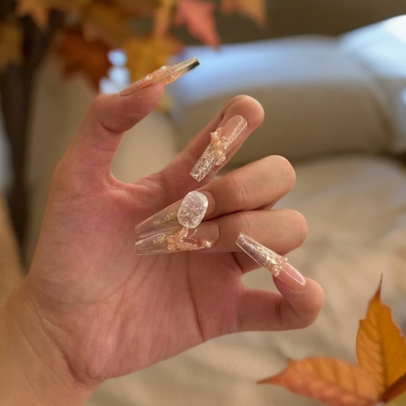 拆拆纯手工穿戴甲