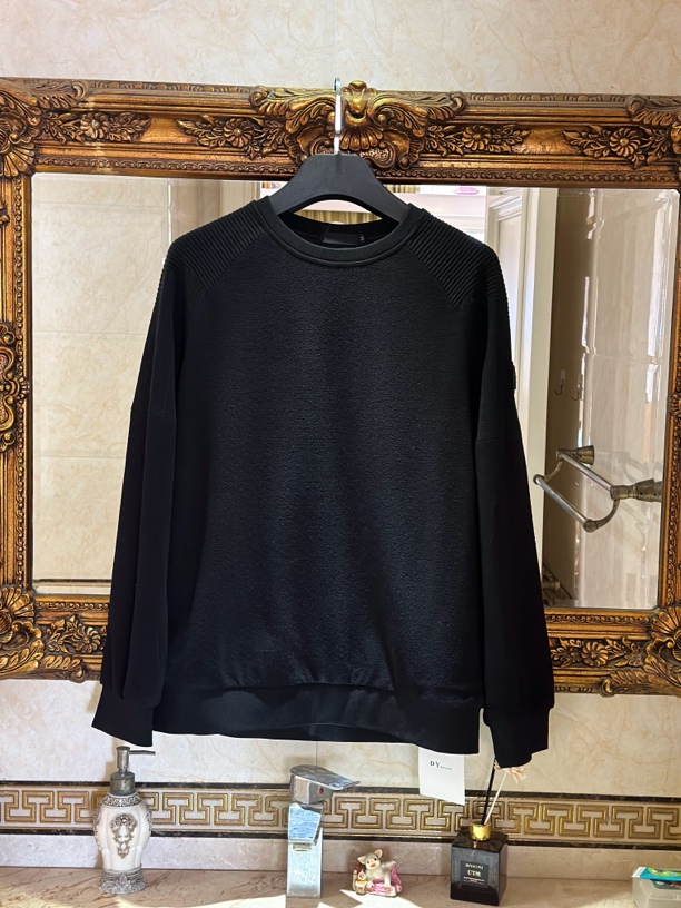 男士长袖圆领弹力柔软卫衣