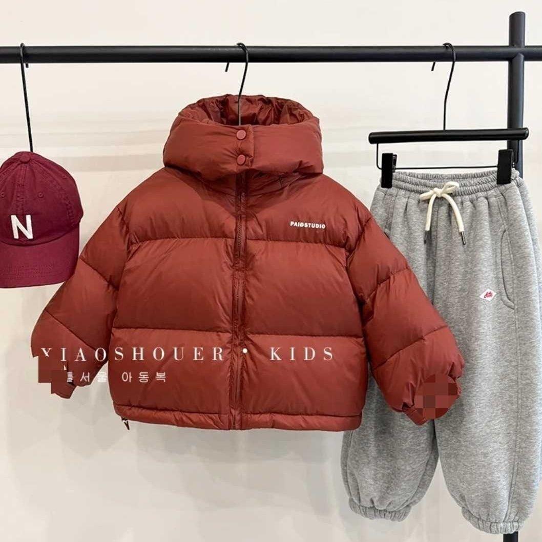 巴拉巴拉童装男童羽绒棉衣2024冬装冬季新款儿童中小童棉服外套加
